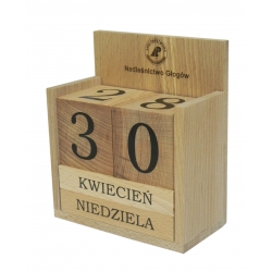 Duży wieczny kalendarz + logo